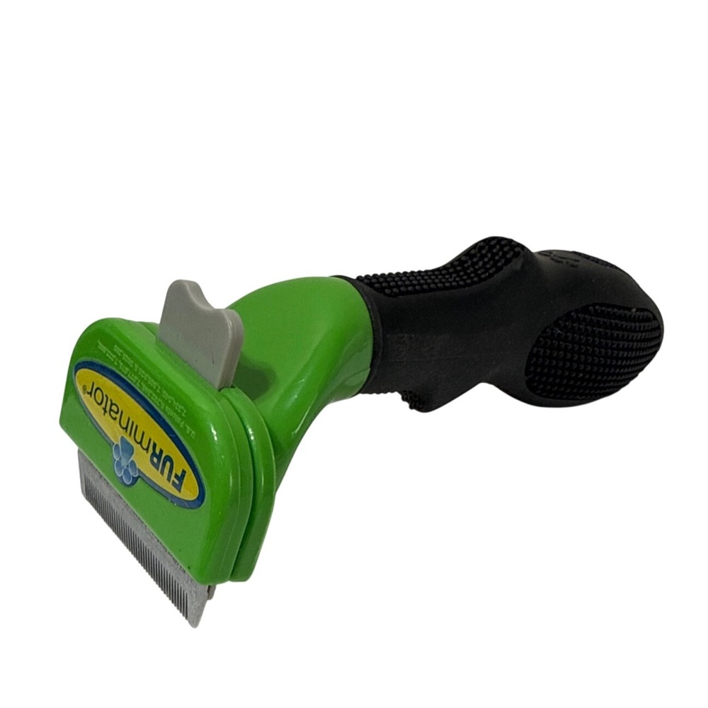 FURminator Long Hair deShedding Tool Green Black CP558166LH Pet Grooming Brush